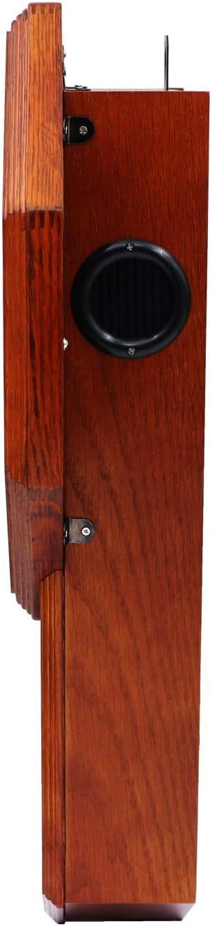 Seiko Light Oak Traditional Schoolhouse Wall Clock with Chime & Pendulum
