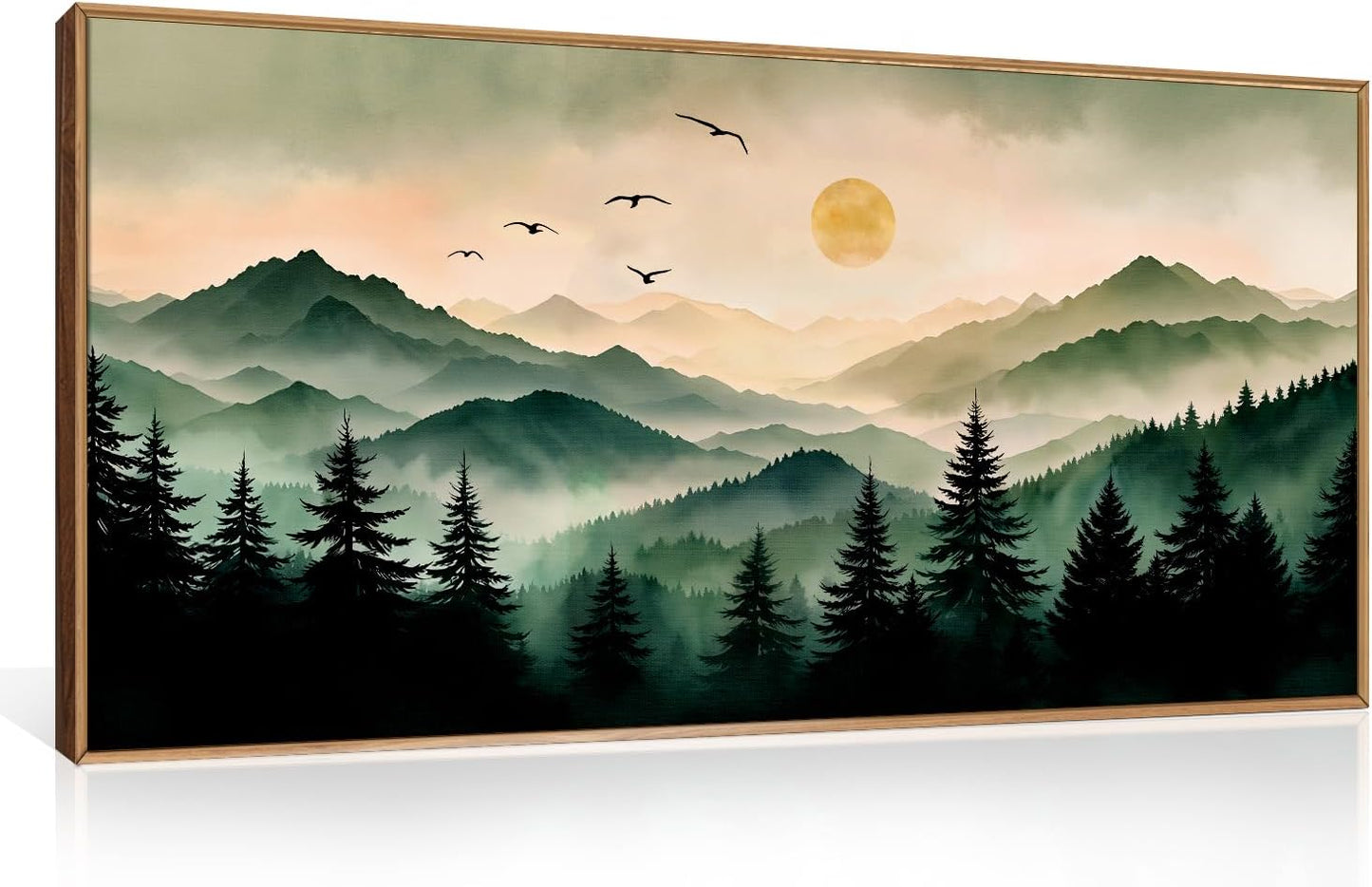 Jesus Framed Canvas Wall Art Set,Christian Bible Wall Decor, Minimalist Boho Christian Wall Painting, Retro Christmas Generic The Cross Art Prints for Living Room Bedroom, Church -16"x24"x3